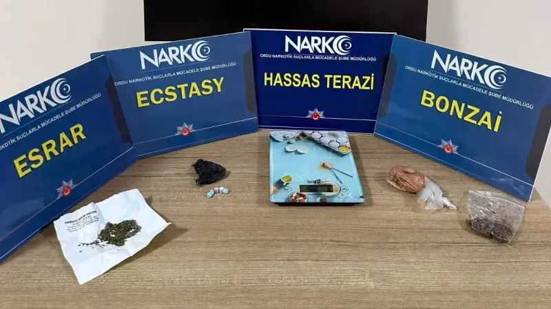 Ordu’da Zehir Tacirlerine Şok Baskın! 1 Tutuklu, 11 Gözaltı!