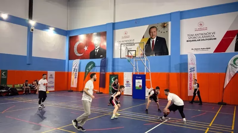 Giresun’da Coşkulu Bir Etkinlik: Yeşilay Haftası Basketbol Turnuvası