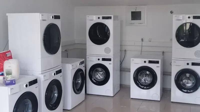 Trabzon Büyükşehir Belediyesi Öğrencilere Ücretsiz Çamaşırhane Hizmeti Sunuyor