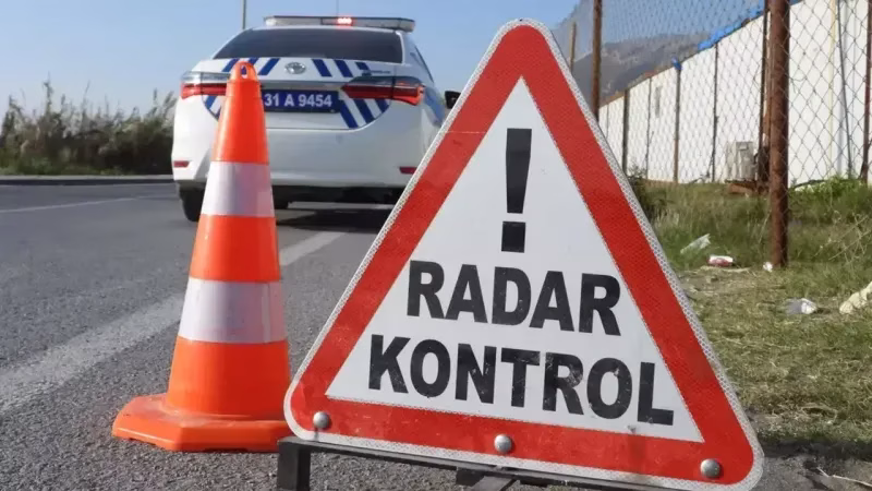 Trabzon’da Radar Terörü! Sürücüler Nereye Kaçacak?