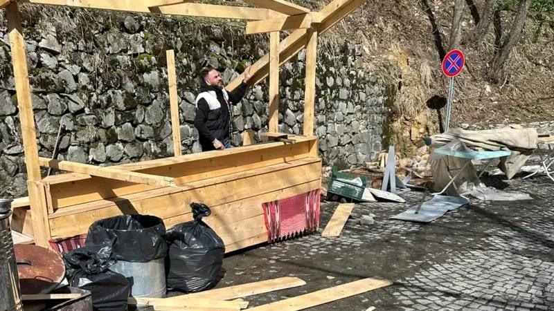 Sümela’da Şok Baskın! Tarihi Manastır Çevresi Temizlendi!