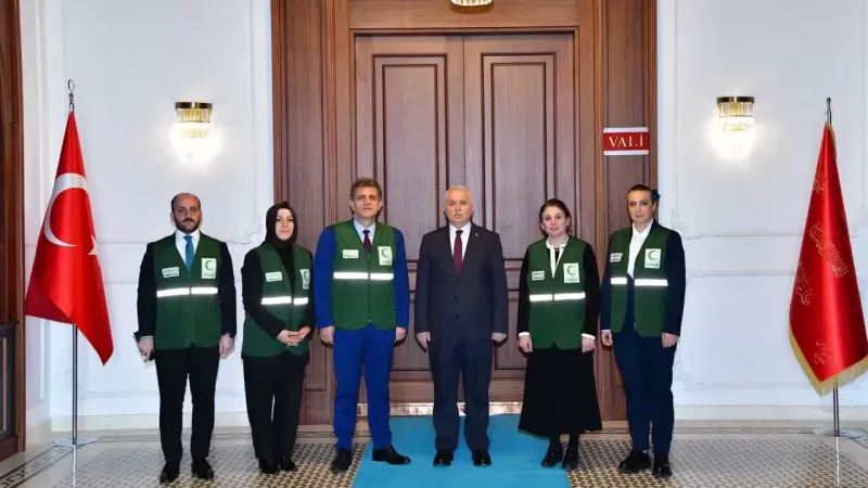 Bağımlılıkla Mücadelede İş Birliği: Vali Yıldırım, Yeşilay Başkanı Güner ile Görüştü