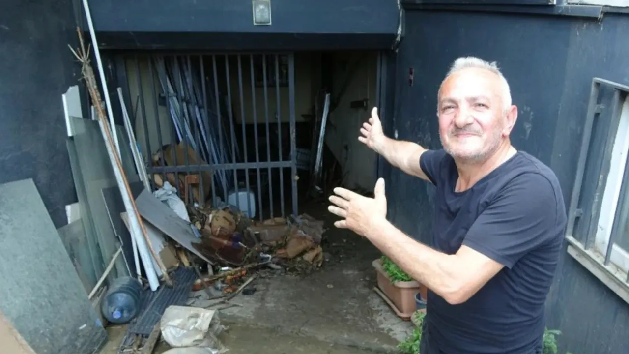 Trabzon’da Dehşet Anları! Sel Suları Şehri Yuttu!