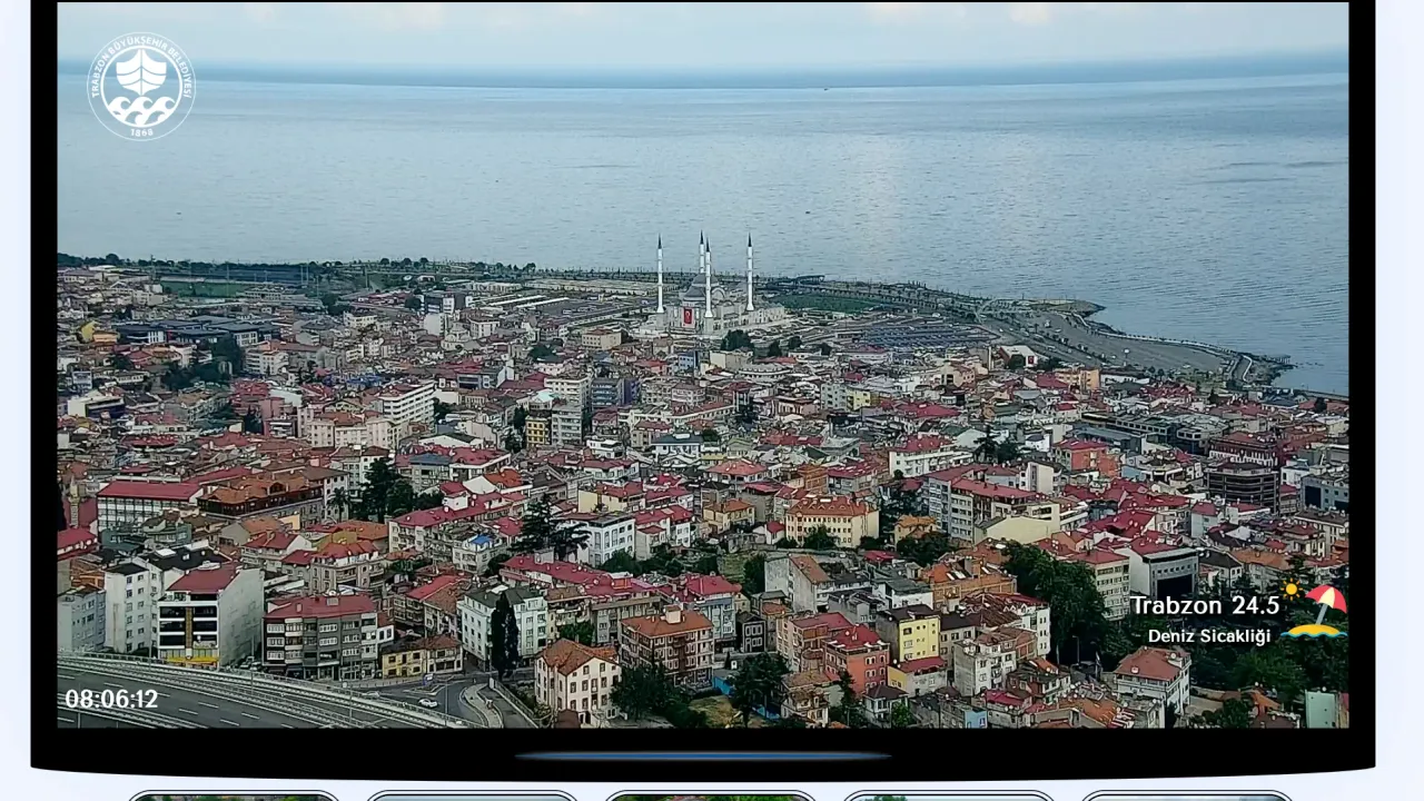 Trabzon’un Şehir Kameraları Gurbetçilerin Özlemini Dindiriyor, Gözler Ganita ve Sümela’da