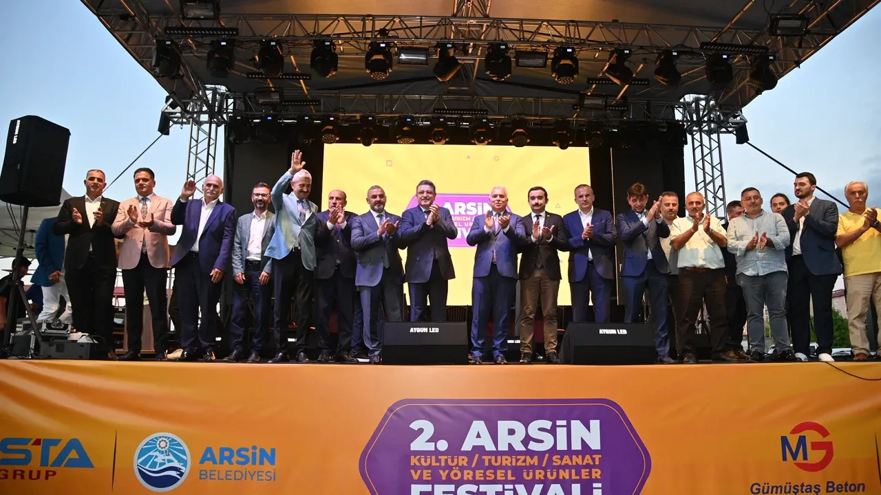 Arsin Kültür, Turizm, Sanat ve Yöresel Ürünler Festivali Başladı