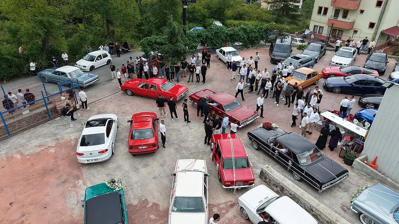 Trabzon’da Milyonluk Klasikler Evliliği Taçlandırdı!