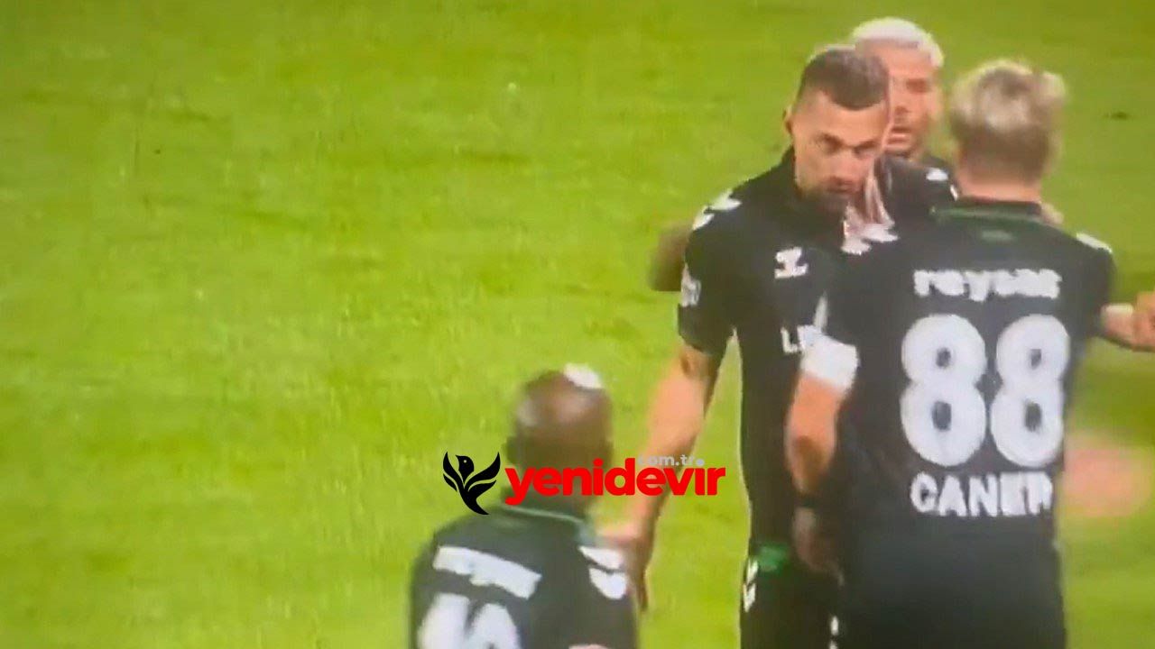 Tokat Skandalı! Caner Erkin Sahada Çıldırdı!