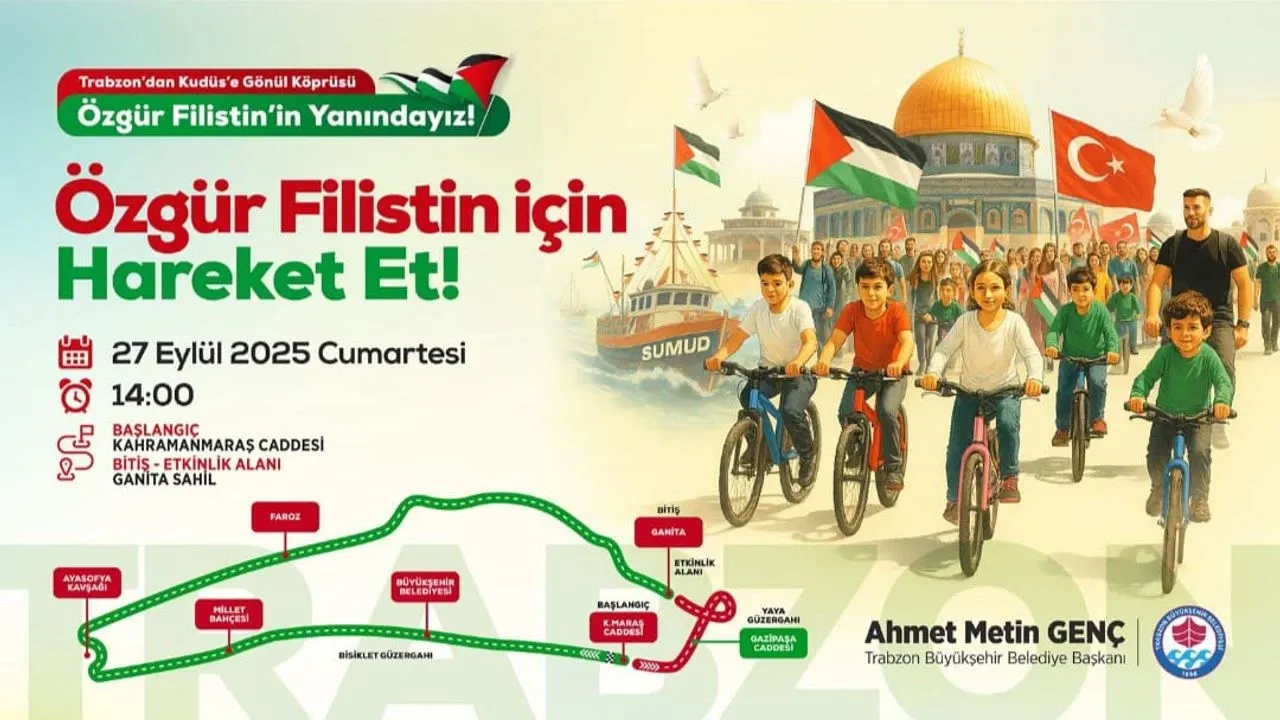 Trabzon Filistin İçin Ayaklandı: Şehir Tek Yürek!