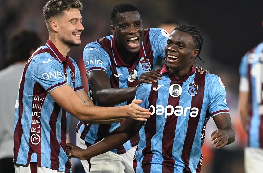 Trabzonspor’un altın çocuğu Oulai Avrupa’ya damgasını vurdu