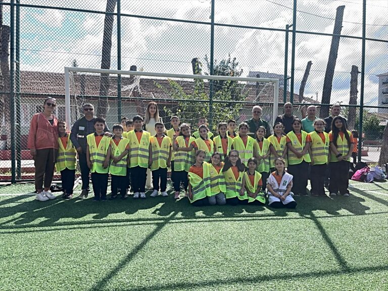 Bafra'da Öğrenciler Yeni Yıla Sporla Merhaba Dedi