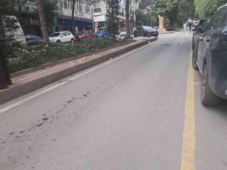 Elazığ'da İş Yerinde Silahlı Saldırı Şoku