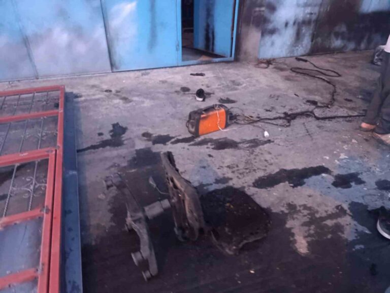 Kahta'da Atölyede Korkutan Patlama: İki Yaralı