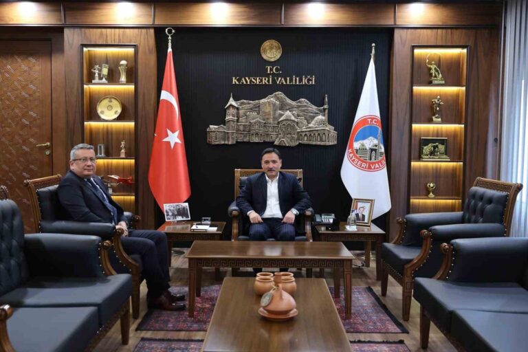 Kayseri Emniyetinde Yeni Dönem: Vali Çiçek'ten İlk Kabul
