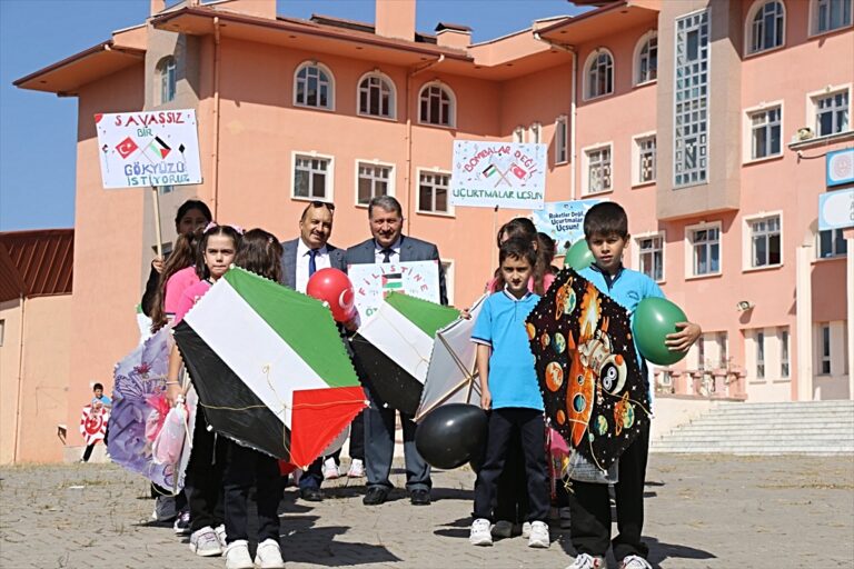 Kütahya'dan Gazze'ye Anlamlı Destek: Uçurtmalar Uçtu