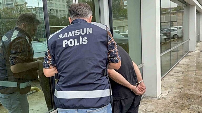 Samsun'da Uyuşturucu Tacirine Darbe: G.K. Tutuklandı