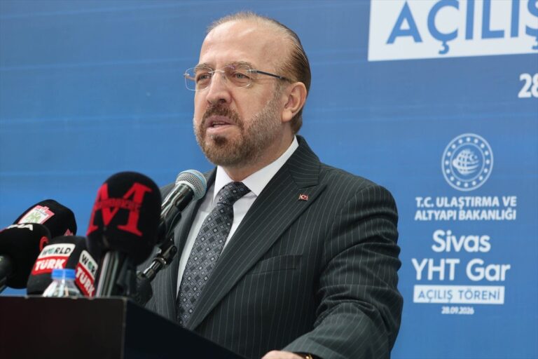 Sivas'ta Tarihi Ambar Hızlı Trene Kapılarını Açtı