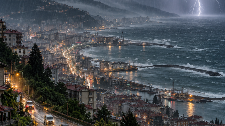 Trabzon İçin Kritik Uyarı: Şiddetli Sağanak Geliyor Trabzon İçin Kritik Uyarı: Şiddetli Sağanak Geliyor