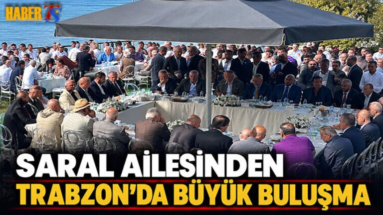 Trabzon’da Dev Buluşma: Saral Ailesi Tek Yürek Oldu Trabzon'da Dev Buluşma: Saral Ailesi Tek Yürek Oldu