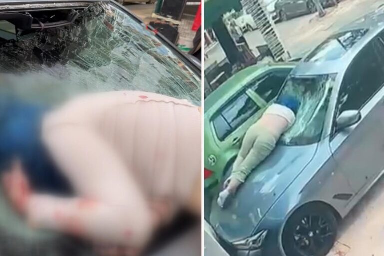 Ankara’da Dehşet: Otelin 6. Katından Aracın Üzerine Düştü Ankara'da Dehşet: Otelin 6. Katından Aracın Üzerine Düştü