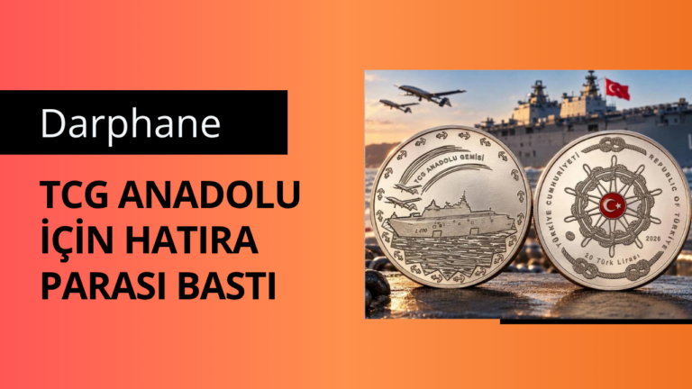 Darphane'den Tcg Anadolu İçin Özel Gümüş Hatıra Parası