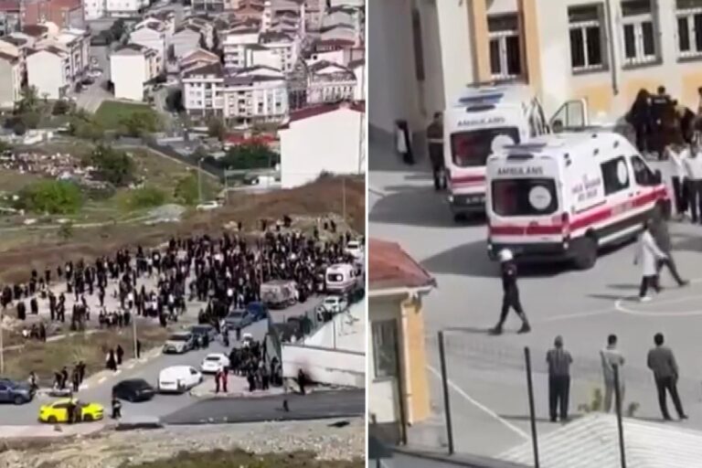 Esenyurt’ta Lisede Bıçaklı Kavga Paniği Esenyurt'ta Lisede Bıçaklı Kavga Paniği