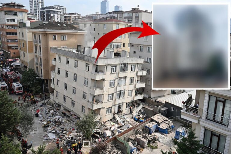 Maltepe Faciası Sonrası İstanbul'da Korkutan Bina