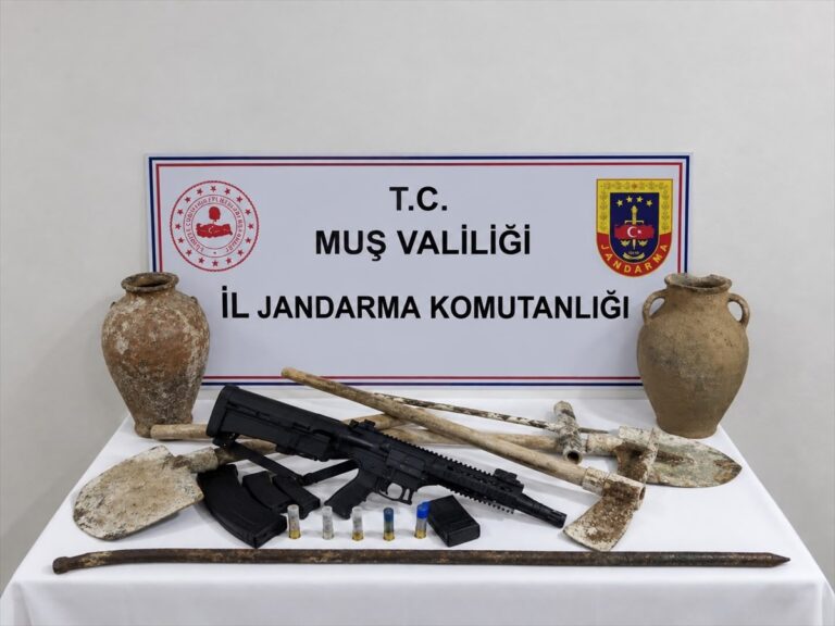 Muş’ta Kaçak Kazı Operasyonu: Bir Şüpheli Yakalandı Muş'ta Kaçak Kazı Operasyonu: Bir Şüpheli Yakalandı