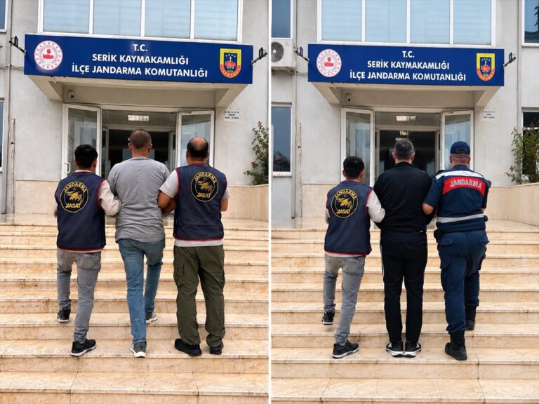 Serik'te Dev Operasyon: Firari Hükümlüler Yakalandı