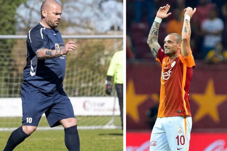 Sneijder İlk Kez Açıkladı: O Kiloların Sebebi Kahretti Sneijder İlk Kez Açıkladı: O Kiloların Sebebi Kahretti